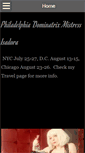 Mobile Screenshot of mistressisadora.net